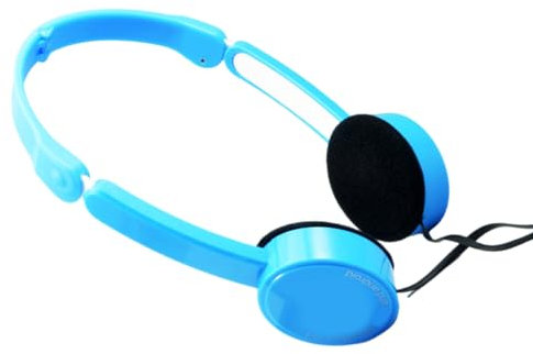 Greabuy Cuffie sovrauricolari pieghevoli con isolamento acustico con cavo, cuffie stereo con microfono per adulti e ragazzi