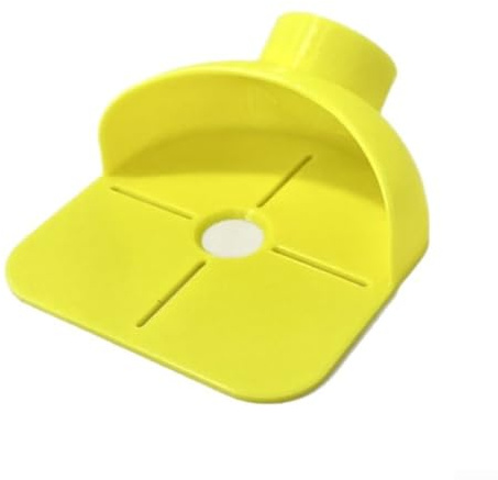 Collecteur de poussière robuste pour perçage mural facile à connecter aux bouteilles en plastique pour une collecte maximale de poussière (jaune)