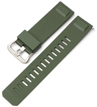 yangfangmei TPU silikon klockband passande for Casio PRW-6900 män Vattentät sport snabbkopplingsrem Klocktillbehör 23 mm(Military Green)