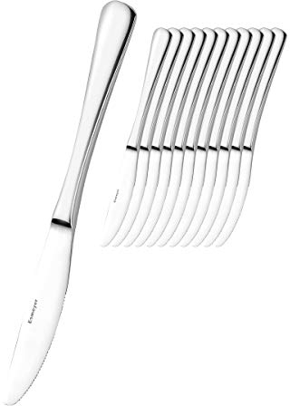 Esmeyer Messerset SYLVIA, 12 tlg, 156-117, 13/0 Edelstahl hochglanzpoliert, silberfarben