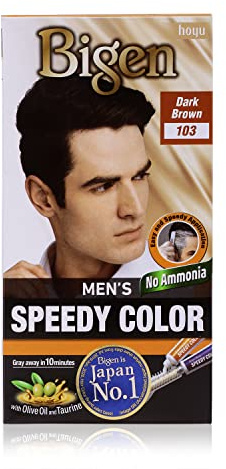 Bigen Herren Speedy Farbe, 102 (150 g), dunkelbraun