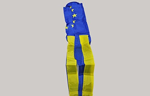 The Flag Wholesaler b037455 europäischen Union Windsack, Mehrfarbig, 24 x 1 x 23 cm