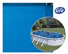Liner para piscina ovalada 6,10m x 3,75m x 1,20m FPROV610