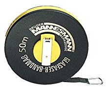 Brüder Mannesmann Bandmass, 50 m, Fiberglas | M 807-50