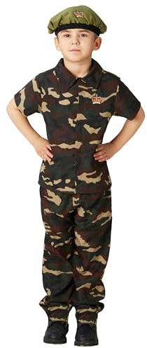 Rubie's Costume de soldat officiel pour garçon Taille M