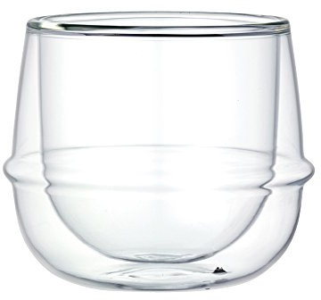 Kinto 23108 doppelwandiges Weinglas, 250 ml