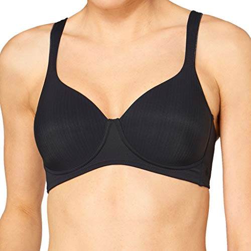 Triumph Modern Soft+Cotton P T-Shirt Bra Femme, BLACK, 80A