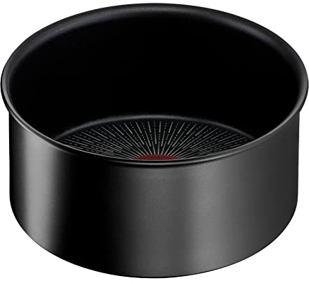 Tefal Ingenio Casserole 16 cm, Induction, Revêtement antiadhésif, Indicateur de démarrage de cuisson, Empilable, Compatible lave-vaisselle, Fabriqué en France, Eco Resist L3972802