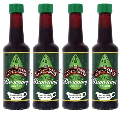 Gravy Browning Bundle with Sarson's Premium Liquid Browning 150ml (4 Pack)