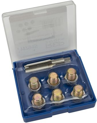 RepTools Reparatur-Set für defekte Öl-Ablassgewinde M14x1,5 | für Gewinde Reparatur an Ölwanne Innengewinde