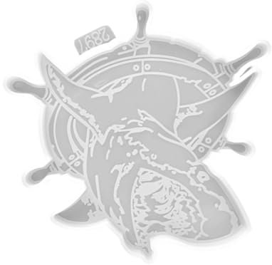 SEWOART Untersetzer-epoxidform Silikon-untersetzerform Diy-tassenmattenform Untersetzerherstellungsform Cooles-zeug-für-männer