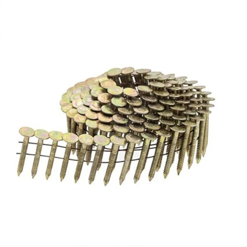 UnitSteel 15° Dachpappnägel - 3,1X19mm, 7.200 stück, Verzinkt, Dachpappnägel für Unterspannbahnen und Dachschindeln