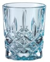 Nachtmann Stamper Fresh Colors 3er Set, Farbige Schnapsgläser, Kristallglas, 55 ml, Mint - Peach - Aqua, Noblesse, 105792