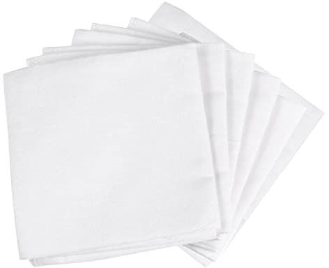 OUNONA 6stücke Teiliges Wiederverwendbare Ungebleichte Baumwoll-mulltücher Vielseitige Käsetücher Für Abseihen Tofu-herstellung Nussmilch Und Sicher Gesund Und Langlebig