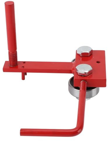 ciciglow Outil de Réparation de Barre de Guidage de Tronçonneuse, Outil de Réglage de Fermeture de Rail de Barre de Tronçonneuse en Fonte D'aluminium pour Le Meulage de Chaîne, Fixation