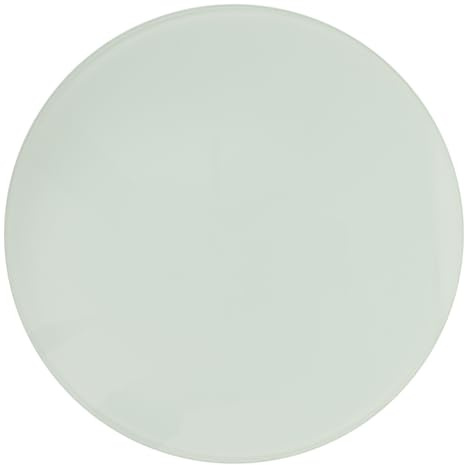 Cabilock Glasschneidebrett 7.87X7.87 Zoll Rund Gehärtetes Glas Schneidebrett Für Küche Obst Gemüse Teig Vorbereitung Vielseitiges Küchenhelfer