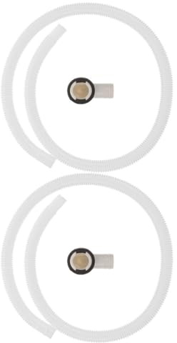HOLIDYOYO Conector de Manguera de Drenaje para Ventana 2 Juegos PVC Abs