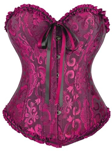 Korsett-Top für Damen, Spitzen-Taille, Push-Up-Body, Halloween-Kostüme, Y2K, Gothic-Korsett-Top