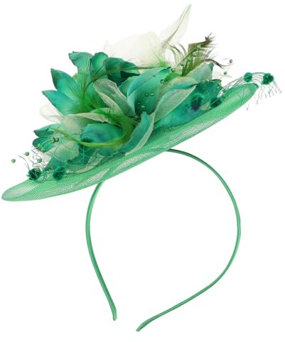 HONMEET Pinces À Perles Décorations De Voile Accessoires De Cocktail Petite Plume Pour Pinces Maille De Thé De Mariage Couvre-Chef De Fête Spécial Mini Chapeau De Cheveux