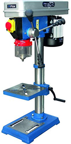 Fox F12-941 – Trapano a colonna, 360 W, 240 V, Blu/Grigio