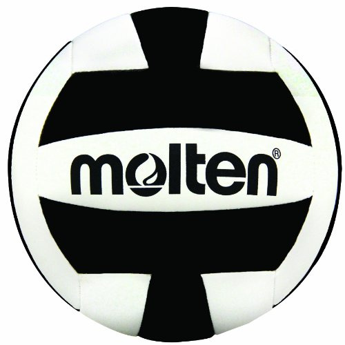 Molten Camp Volleyball (Schwarz/Weiß, offizielles Lizenzprodukt)
