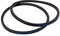 Gartenteile Juego de 2 correas trapezoidales K-478 para Lavadora, Negro, 5.9 x 7.08 pulgadas