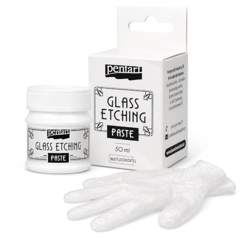 Zita's Creative Glasätzungspaste 50ml - Frosteffekt, Glasätzpaste - DAS ORIGINAL! Glass Etching paste, Ätzpaste, Frosteffekt