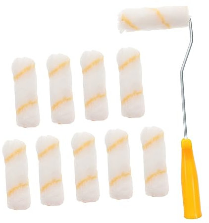 4 Inch Wall Paint Roller Brush Set for Home Room Use