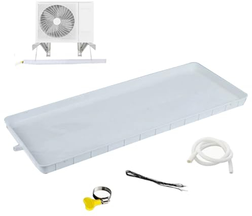 DJJYCTNM Air Conditioner Drain Pan Kit, Portable Air Conditioners Plastic Tray Condensate Water Drip Tray for AC Accessories, Automotive Drip Pan (Color : 81.5 * 33cm/32 * 13in, Size : 400cm Hose)