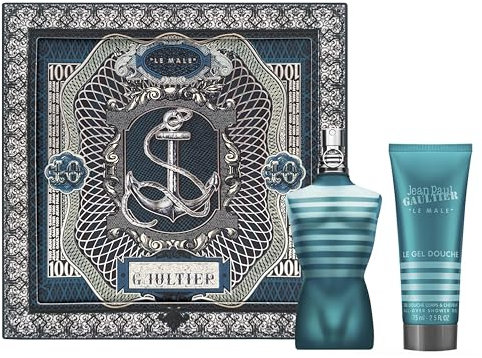 Jean Paul Gaultier Le Male Eau de Toilette Set de regalo Spring 2025 (contiene 75 ml EDT y 75 ml de gel de ducha)