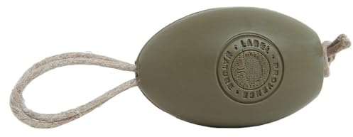 Label Provence Savon de Marseille - French Soap on a Rope Made With Fresh Organic Donkey Milk - Natural Soap and Easy To Use Hand Wash - Argan Oil Fragrance - 270g