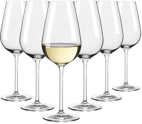 Ritzenhoff 6311002 Copa de vino blanco 300 ml - Serie Glanzlicht - 6 piezas en set de regalo - chic-moderno - Made in Germany