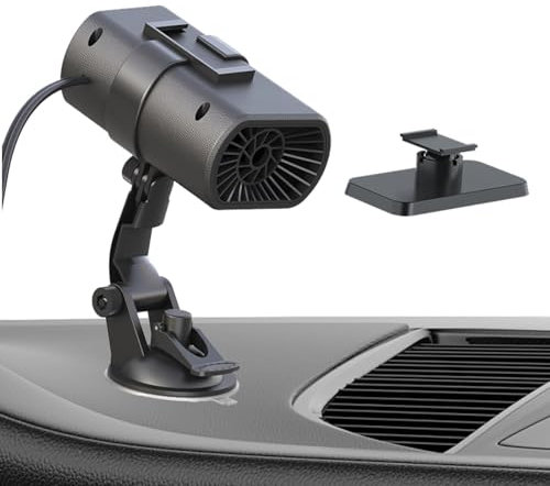 Tragbare Heizung für Auto, tragbare Heizung und Enteiser für Auto – Enteiser für Autoheizung, automatisch, schnelle Erwärmung, 220 W, automatischer Enteiser für Autoheizung