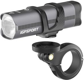 iGPSPORT Luz Bicicleta，500/800/1200/1800 Lúmenes Faro Delantero Brillante