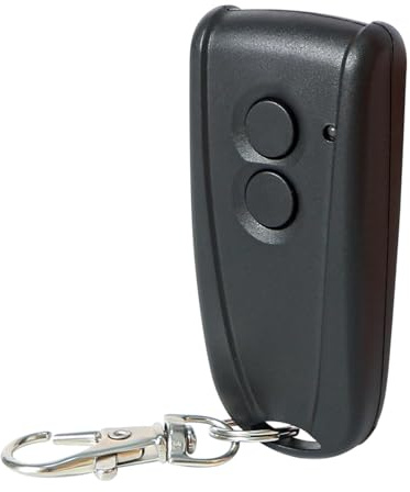 Lot de 2 433,92 MHz Telecommande Porte pour Ecostar RSE2, RSC2, RSZ1 et Hörmann Liftronic 500, Liftronic 700, Liftronic 800 Ouvre-Porte de Garage télécommande de Porte de Garage