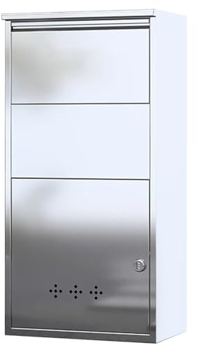 Outdoor Parcel Drop Box Floor Standing Parcel Drop Box With Combination Lock, Outdoor Parcel Drop Box, Thickened Plate, Rainproof And Sunproof, Rustproof, Easy To Assemble, Suitable For Home