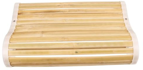 Coussin de sauna 1 oreiller en bambou for appui-tête de sauna 27 x 40 cm, repose-nuque creux, bain, doux et confortable