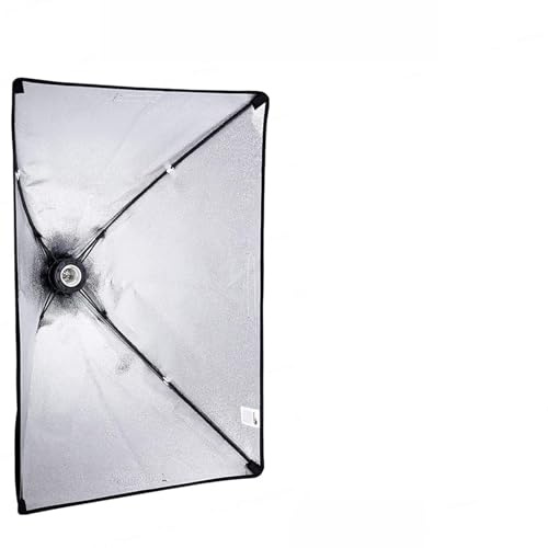 Walmeck Kit Luce e Softbox per Fotografia in Studio con Lampadina LED da 135 W * Softbox 3/50 * 70 Cm * Supporto Luce 3/2M * 3/Braccio * 1, per Ritratti in Studio Foto di Prodotti Video (Spina