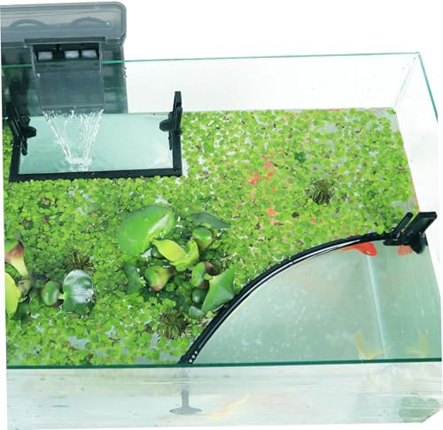 Corral de Plantes flottantes, 1 Ensemble d'anneau d'alimentation pour Poissons, barrière de Plantes flottantes séparant Le Corral, Aquarium à Installation Facile, pour l'interception, Anneau 'alimen