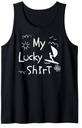 Windsurfing Segel Surfbrett Windsurfen lustiges Windsurf Tank Top