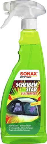 SONAX ScheibenStar (750 ml) kraftvoller Glasreiniger für Fahrzeugscheiben, Scheinwerfer und Spiegelflächen | Art-Nr. 02344000