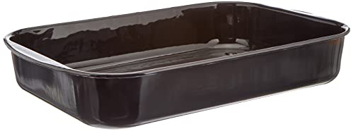 Krüger Emaille Universal-Auflaufform 40 x 28,5 cm | Mit Emaille-Griffen | 7 Liter | Für Aufläufe, Braten & Kuchen | PFAS-frei | Schnitt- & kratzfest | Geschmacksneutral | Backofenfest bis 220°C