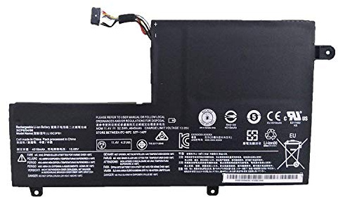 L15L3PB0 L15C3PB1 L14L3P21 L14M3P21 L14M2P21 L14L2P21 Laptop Battery | Replacement for Lenovo Flex 4 1470 1480 1570 1580 Edge 2-1580 Series 11.25V 52.5Wh 4670mAh
