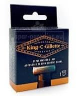 King C. Gillette Style Lame Master per rasoio e rifinitore Style Master, include lame a 4 vie