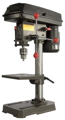 VCHICS Taladro de Mesa, Mini Pequeño Escritorio En Miniatura, HDP13, 13mm, 350W/250w, Taladro De Banco, Prensa De Taladro Y Taladro De Banco Usados Compacto y de Alta precisión