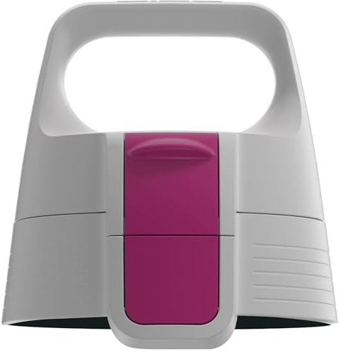 Sigg WMB ONE Top 2 Verschluss (One Size), Ersatzteile Trinkflaschen, einhändig bedienbarer & auslaufsicherer Verschluss mit Silikondichtung