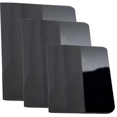 3 Stück Youzzei Rakel für Folie, Rakel Gummirakel Schwarz, Soft TPU Wickelschaber Folienrakel für folien Autozubehör Fenster Tönung Auto Werkzeug (Schwarz)