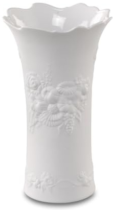 Kaiser Porzellan 14-000-52-5 Vase, Porzellan, Weiß, 18 cm