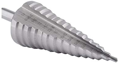 GSR PROFI HSS Stufenbohrer, HSSG 3,5-40 mm, Gerade genutet, Geschliffen, Panzerrohrgewinde PG 7- PG 29, Konusbohrer, Metallbohrer, Kegelbohrer, Schälbohrer Edelstahl