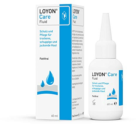 LOYON Care Fluid - Tägliche Hautpflege bei Schuppenflechte und Neurodermitis (fettfrei - optimal für die Kopfhaut)